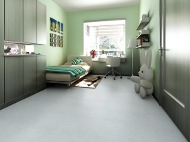 Vinylová podlaha Fatra Thermofix Břidlice standard bílá 15402-1