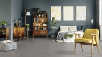 Vinylová podlaha Gerflor Taralay Libertex 2152 Amsterdam Grey v ložnici - vzorkovna Praha