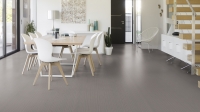 Vinylová podlaha Vinylová podlaha Gerflor Taralay Libertex 2241 Cocoon Silver Brown v jídelně- vzorkovna Praha