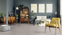 Vinylová podlaha Gerflor Taralay Libertex 2244 Skandi Oak Clear v obývacím pokoji - vzorkovna Praha