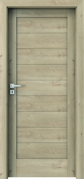 Interiérové dveře Verte Home C Dekor Dekor Portaperfect / s obkladem kovové zárubně