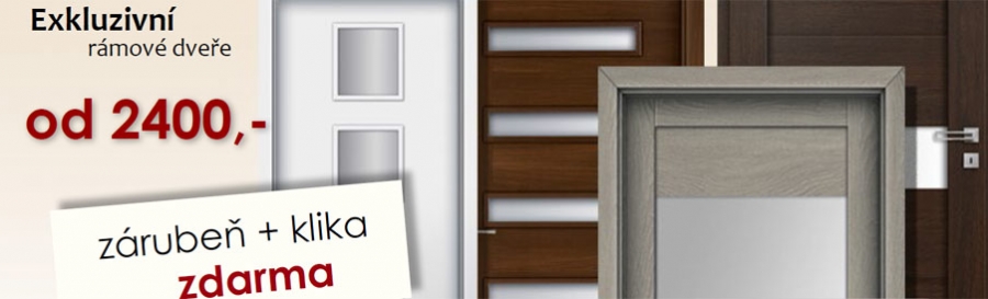 Interierové dveře Invado, Verte, Porta Doors a Erkado se zaoblenými hranami za hubičku!!
