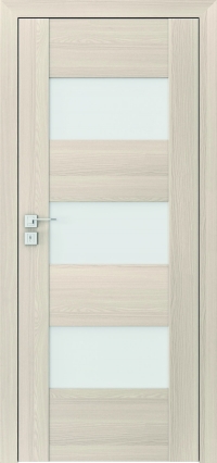 Interiérové dveře Porta Doors Koncept K - Dekor Portaperfect 3D/Premium / s obkladem kovové zárubně