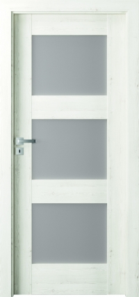 Interiérové dveře Verte Premium B - Dekor Portasynchro 3D / s obkladem kovové zárubně