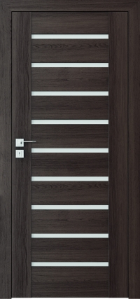 Interiérové dveře Porta Doors Koncept A - Dekor Portaperfect 3D/Premium  / s obkladem kovové zárubně