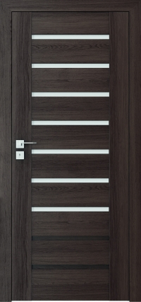 Interiérové dveře Porta Doors Koncept A - Dekor Portaperfect 3D/Premium  / s obkladem kovové zárubně