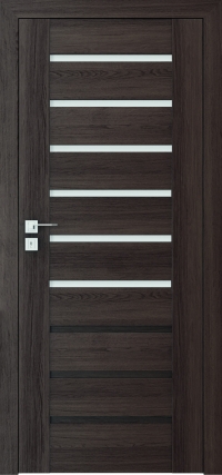 Interiérové dveře Porta Doors Koncept A - Dekor Portaperfect 3D/Premium  / s obkladem kovové zárubně