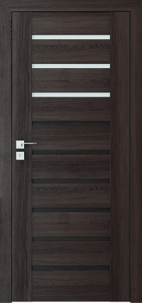 Interiérové dveře Porta Doors Koncept A - Dekor Portaperfect 3D/Premium  / s obkladem kovové zárubně